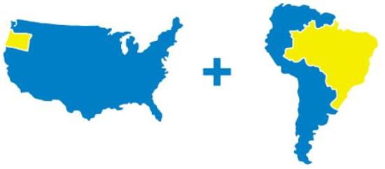 Oregon plus Brazil side